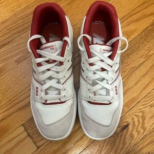 New Balance BB550 -Beige/Red/White